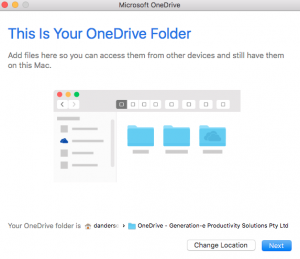 installing onedrive for business on mac standalone