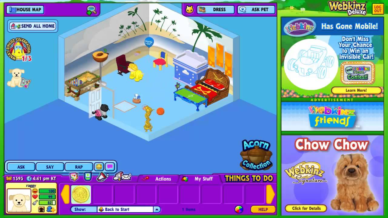 webkinz come in and play